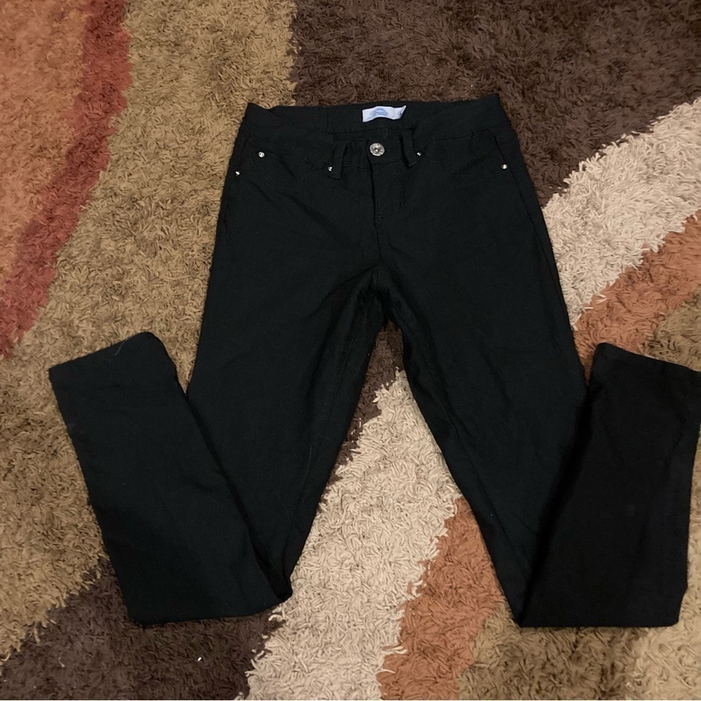 Ladies Royalty for Me Black Jeans